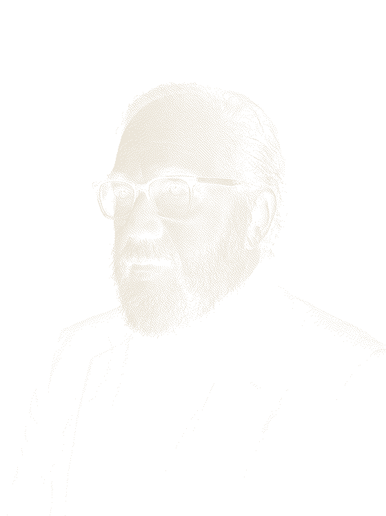 Matt, 1-bit dithered portrait